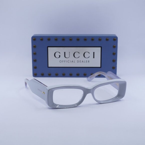 Final Price! Gucci GG1528S 005 Grey/Clear Sunglasses - Picture 1 of 12